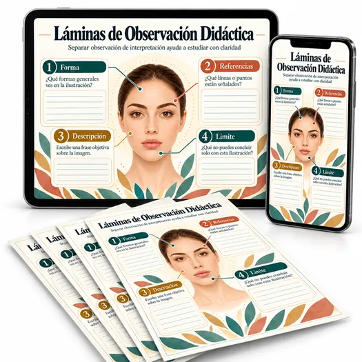 Mockup del bono 04: Láminas de Observación Didáctica